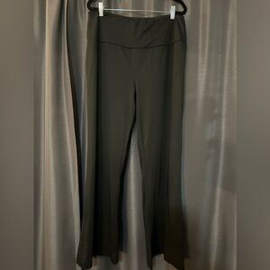 Black Locube Flare Leggings